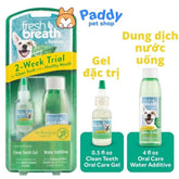 Set Gel & Nước Vệ Sinh Răng Miệng Cho Chó Tropiclean (Mỹ) - Paddy Pet Shop